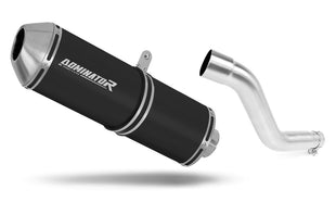 Suzuki DR 650RSE 1990 - 1996 Exhaust Silencer Muffler OVR BLACK + dB killer