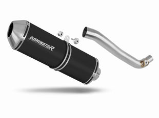 Suzuki DR 650SE 1997 - 2009 Exhaust Silencer Muffler OVR BLACK + dB killer
