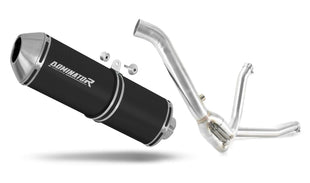 Suzuki DL 650 V Strom 2007 - 2011 Exhaust Silencer Muffler OVR BLACK + dB killer