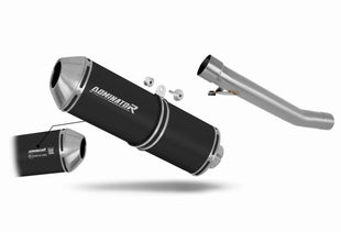 Suzuki GSXF 600 1998 - 2006 EU Approved Exhaust Silencer OVR BLACK