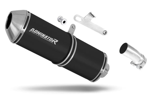 Suzuki GSF BANDIT 400 1991 - 1995 Exhaust Silencer Muffler OVR BLACK + dB killer