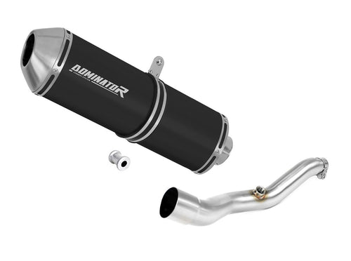 Suzuki BURGMAN 400 2007 - 2016 Exhaust Silencer Muffler OVR BLACK + dB killer