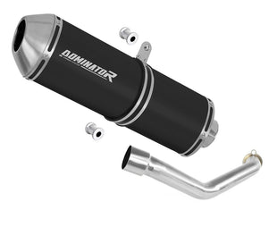 Suzuki BURGMAN 400 1998 - 2002 Exhaust Silencer Muffler OVR BLACK + dB killer
