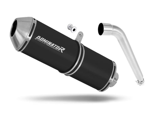 Honda XL 125 V VARADERO 2007 - 2012 Exhaust Silencer Muffler OVR BLACK + dB killer