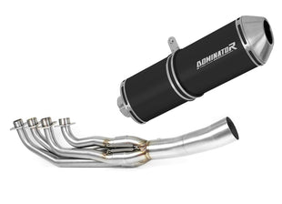 BMW K1200RS 1997 - 2000 Full Exhaust System Collector Silencer OVR BLACK + dB killer