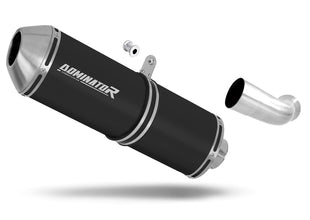 BMW K1200R 2005 - 2009 Exhaust Silencer Muffler OVR BLACK + dB killer
