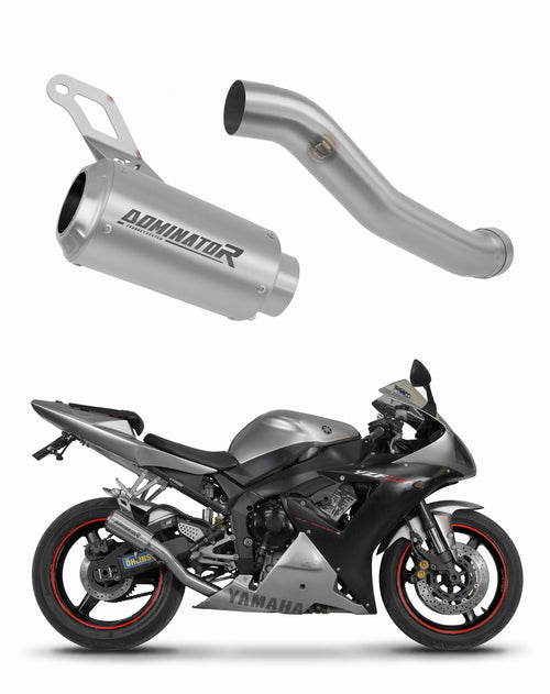 Yamaha YZF R1 1000 RN09 2002 - 2003 Exhaust Silencer Muffler GPS + dB killer