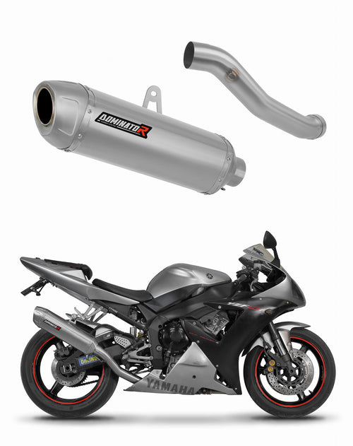Yamaha YZF R1 1000 RN09 2002 - 2003 Exhaust Silencer Muffler S6 + dB killer