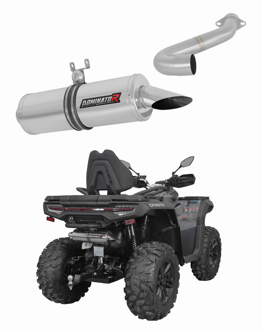 CF MOTO C Force 850 Touring 2024 Exhaust Silencer Muffler ST + dB killer 20 m. - Dominator motociklo duslintuvas