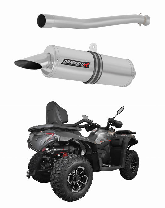 CF MOTO C Force 625 Touring 2024 Exhaust Silencer Muffler ST + dB killer 20 m. - Dominator motociklo duslintuvas
