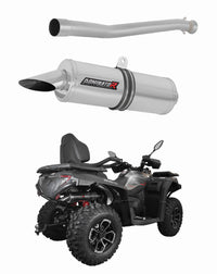 CF MOTO C Force 625 Touring 2024 Exhaust Silencer Muffler ST + dB killer 20 m.