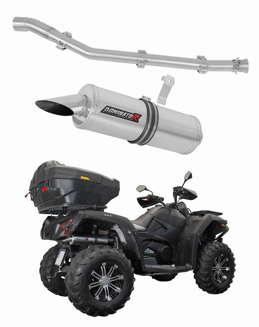 CF MOTO C Force 550 2016 - 2024 Exhaust Silencer Muffler ST + dB killer 20 m. - Dominator motociklo duslintuvas