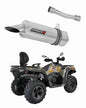 Loncin XWOLF 550 Exhaust Silencer Muffler ST + dB killer - Dominator motociklo duslintuvas