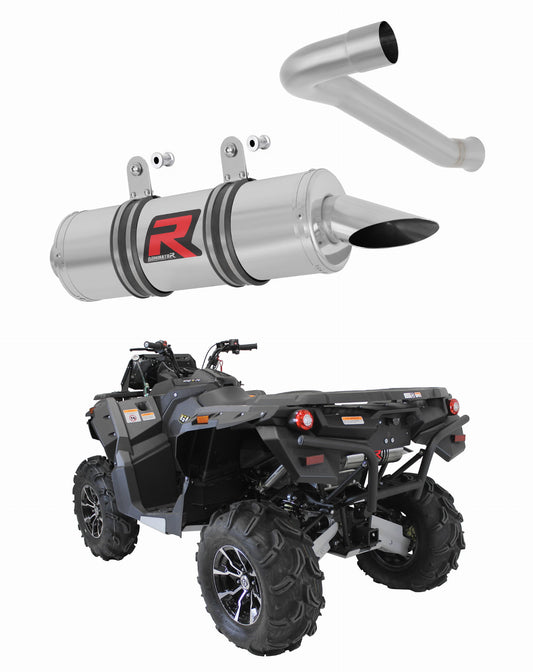 STELS GUEPARD 850 G-PE Exhaust Silencer Muffler ST + dB killer - Dominator motociklo duslintuvas