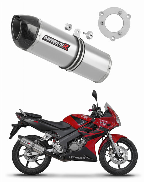 Honda CBR 125 2004 - 2010 Exhaust Silencer Muffler HP1 + dB killer medium