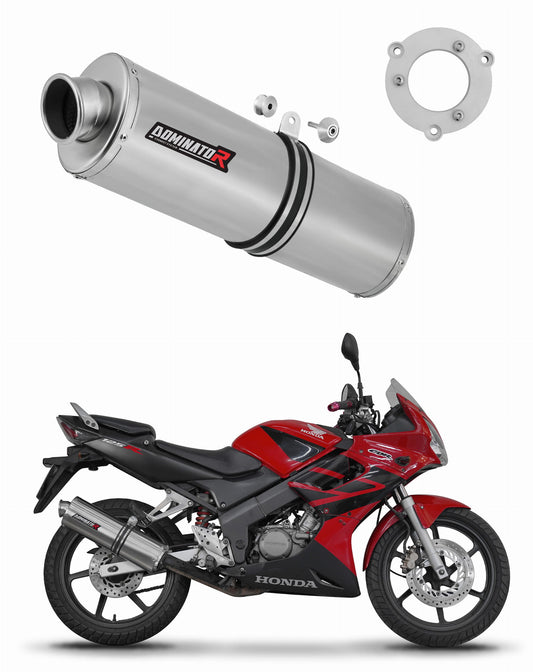 Honda CBR 125 2004 - 2010 Exhaust Silencer Muffler OV + dB killer medium 20 m. - Dominator motociklo duslintuvas