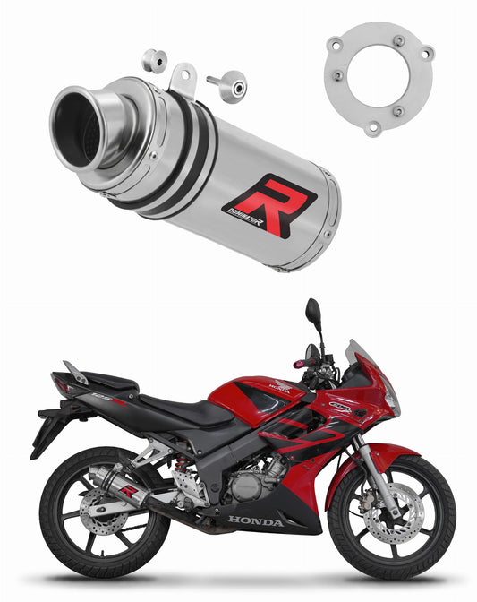 Honda CBR 125 2004 - 2010 Exhaust Silencer Muffler GP1 + dB killer medium 20 m. - Dominator motociklo duslintuvas
