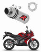 Honda CBR 125 2004 - 2010 Exhaust Silencer Muffler GP1 + dB killer medium 20 m. - Dominator motociklo duslintuvas