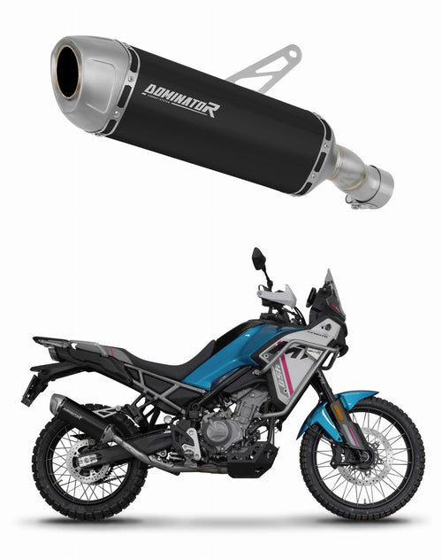 CF MOTO 450 MT 2025 Exhaust Silencer Muffler S6 BLACK + dB killer