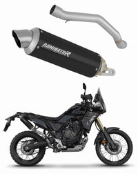 Yamaha Tenere 700 2019 - 2020 Hi Level Exhaust Silencer Muffler GPF BLACK + dB killer 20 m.