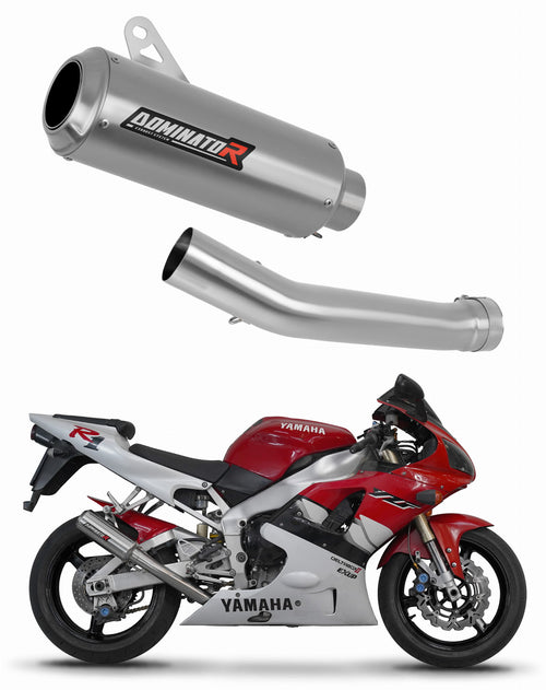 Yamaha YZF R1 1000 RN01 1998 - 1999 Exhaust Silencer Muffler GP + dB killer