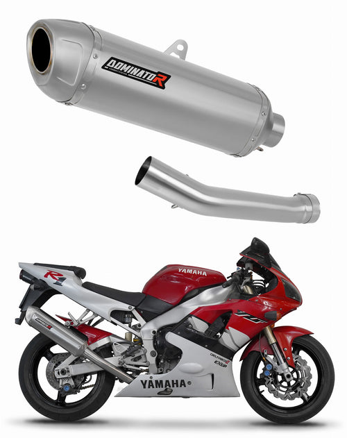 Yamaha YZF R1 1000 RN01 1998 - 1999 Exhaust Silencer Muffler S6 + dB killer