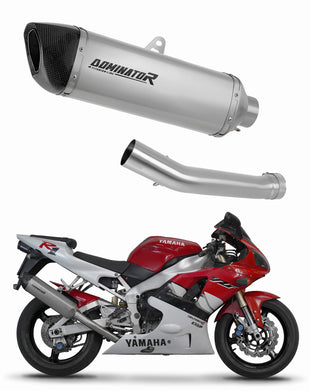 Yamaha YZF R1 1000 RN01 1998 - 1999 Exhaust Silencer Muffler Titanium HP6 + dB killer