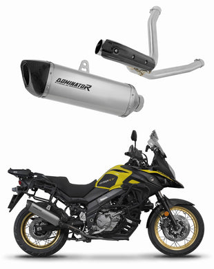 Suzuki DL 650 V-Strom 2017 - 2025 Exhaust Silencer Muffler Titanium HP6 + dB killer