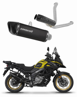 Suzuki DL 650 V-Strom 2017 - 2025 Exhaust Silencer Muffler HP6 BLACK + dB killer