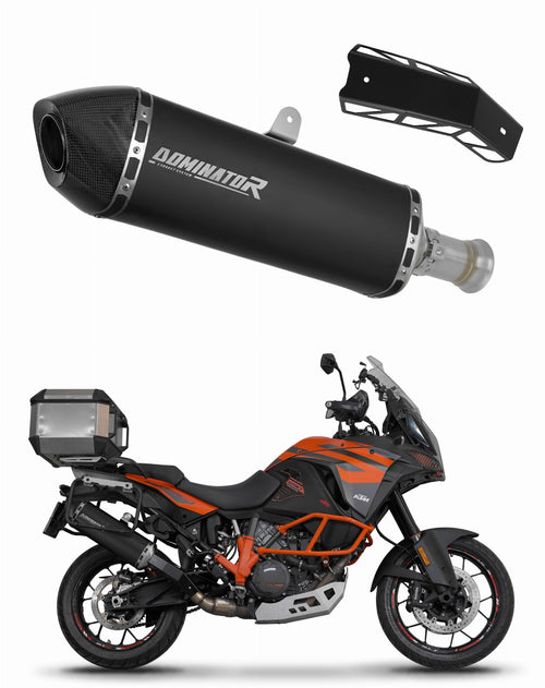 KTM 1290 SUPER Adventure S / R 2015 - 2020 Exhaust Silencer Muffler HP7 BLACK + dB killer