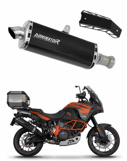 KTM 1190 Adventure / R 2013 - 2016 Exhaust Silencer Muffler P7 BLACK + dB killer