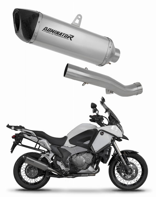 Honda VFR 1200X Crosstourer 2012 - 2020 Exhaust Silencer Muffler Titanium HP6 + dB killer
