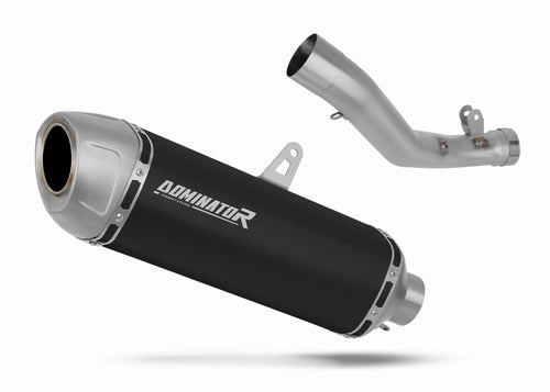 Suzuki GSXR 1000 K9 L0 L1 2009 - 2011 Right Side Exhaust Silencer Muffler S6 BLACK + dB killer
