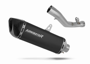 Suzuki GSXR 1000 K9 L0 L1 2009 - 2011 Right Side Exhaust Silencer Muffler HP6 BLACK + dB killer