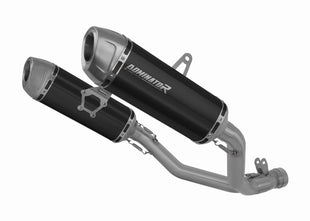 Suzuki GSXR 1000 K9 L0 L1 2009 - 2011 Exhaust Silencer Muffler S6 BLACK + dB killer
