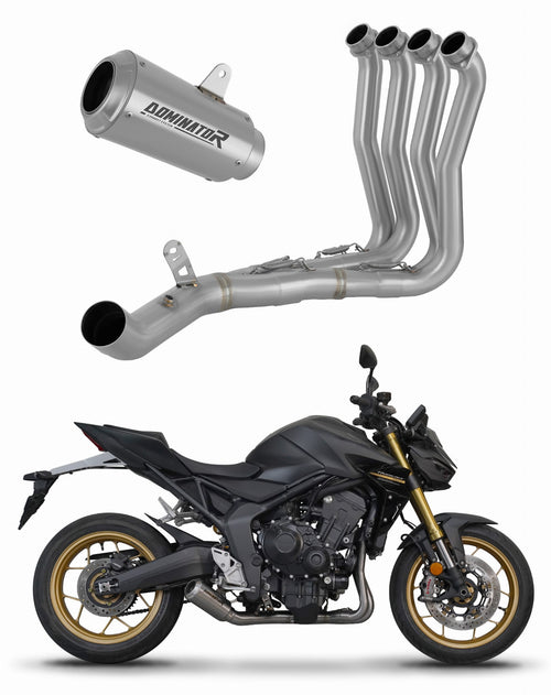 Honda CB 1000 Hornet / SP 2025 Full Exhaust System Collector Silencer GPS + dB killer