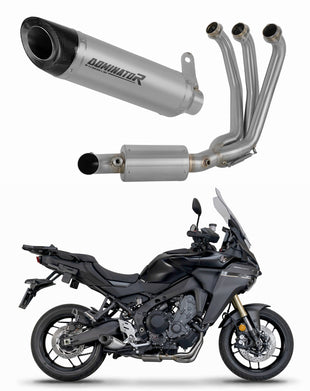 Yamaha Tracer 9 / GT 2025 Full Exhaust System Collector Silencer Titanium HP8 EX + dB killer
