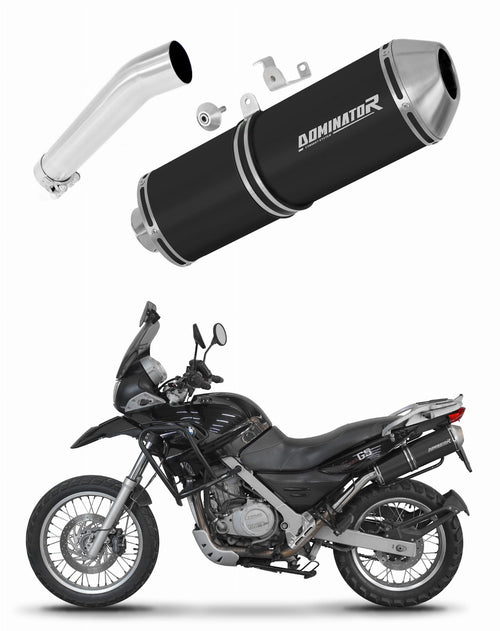 BMW F650GS 2004 - 2007 Exhaust Silencer Muffler OVR BLACK + dB killer