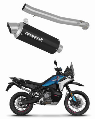 CF MOTO 800 MT-X 2025 Exhaust Silencer Muffler GPF BLACK + dB killer