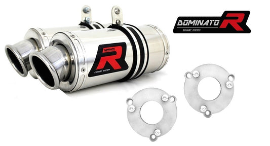 Suzuki GSXR 1000 K7 K8 2007 - 2008 Exhaust Silencer Muffler GP1 + dB killer medium 20 m. - Dominator motociklo duslintuvas