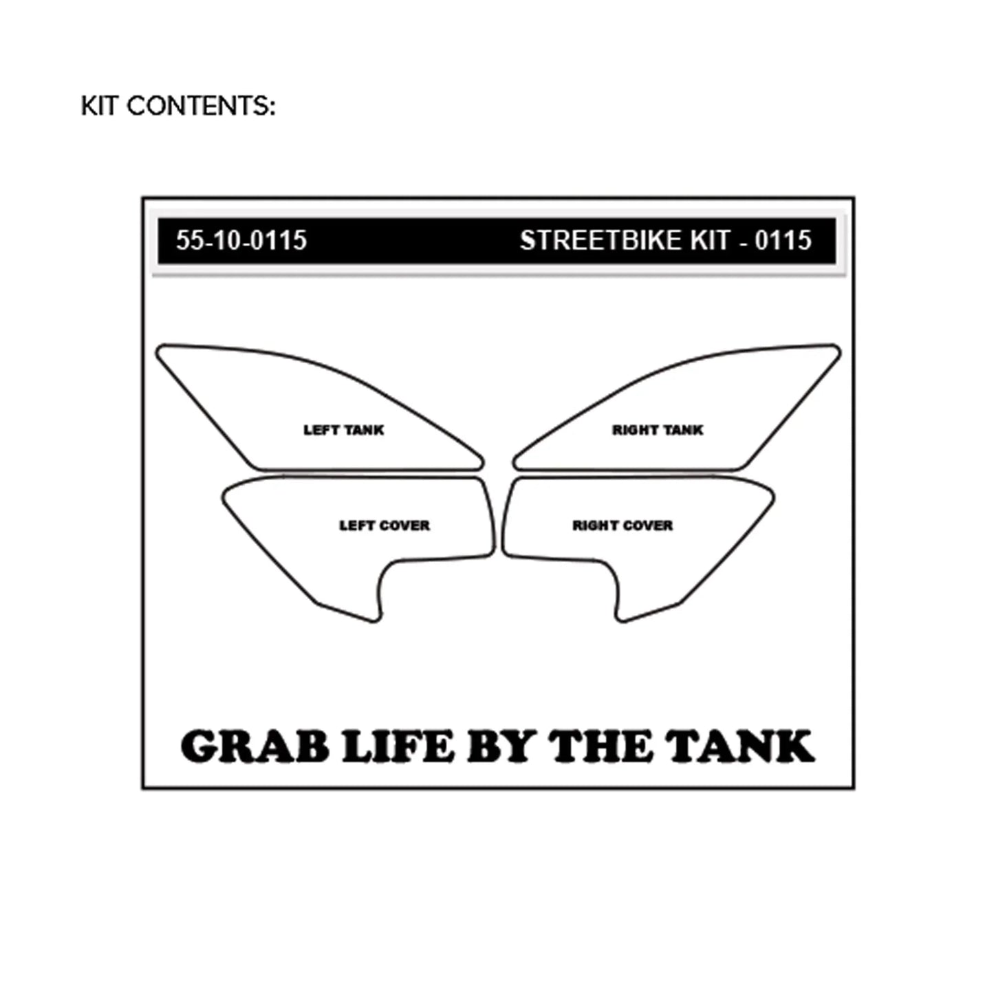 S1000XR 2014 - 2019 Tank Grips