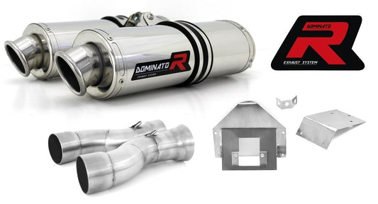 Ducati 749 2002 - 2006 Exhaust Silencer Muffler OV + dB killer medium 20 m. - Dominator motociklo duslintuvas