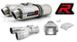 Ducati 749 2002 - 2006 Exhaust Silencer Muffler OV + dB killer medium 20 m. - Dominator motociklo duslintuvas