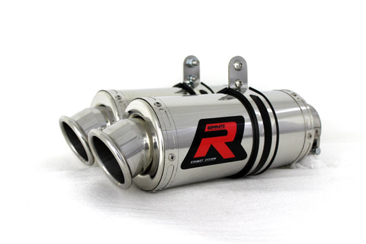 Triumph SPEED TRIPLE 1050 2005 - 2010 Exhaust Silencer Muffler GP1 + dB killer medium 20 m. - Dominator motociklo duslintuvas