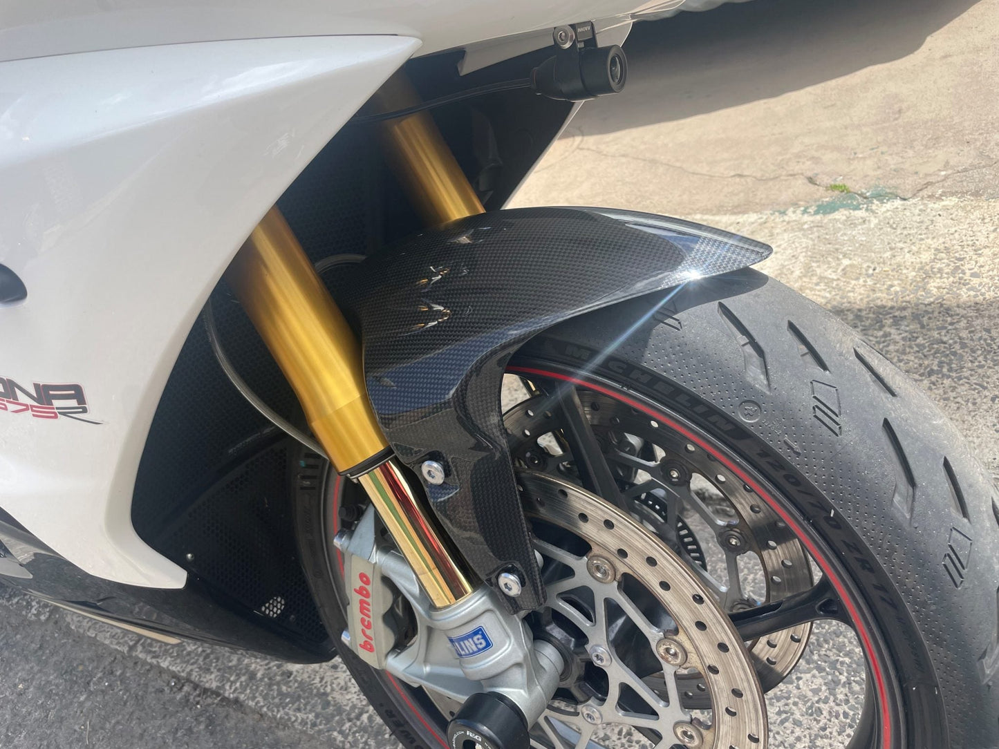 TRIUMPH Street Triple 675 2007-2017 Carbon Fiber Front Fender
