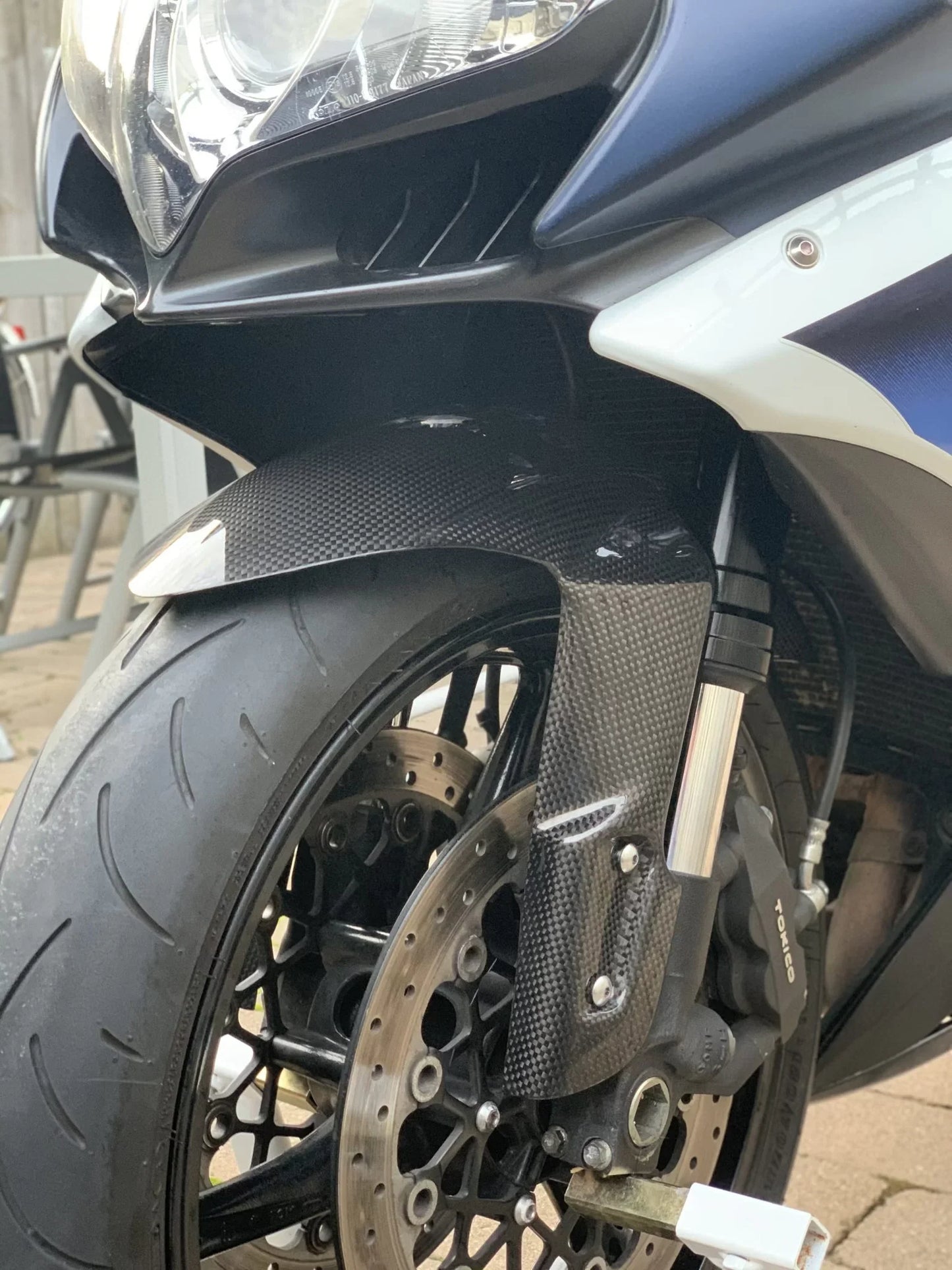SUZUKI GSX-R 600-750 2006-2010 Carbon Fiber Front Fender