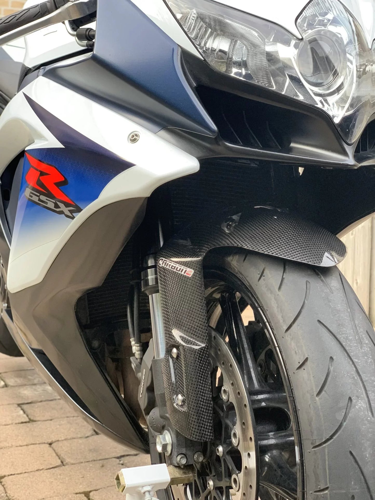 SUZUKI GSX-R 600-750 2006-2010 Carbon Fiber Front Fender