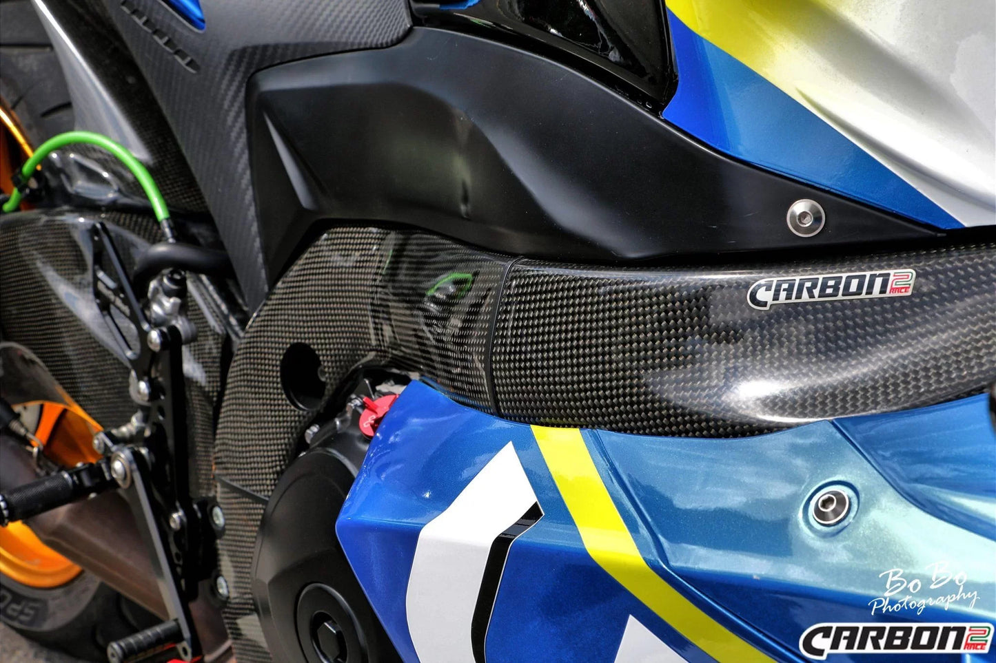 SUZUKI GSX-R 1000 2009-2016 Carbon Fiber Frame Covers