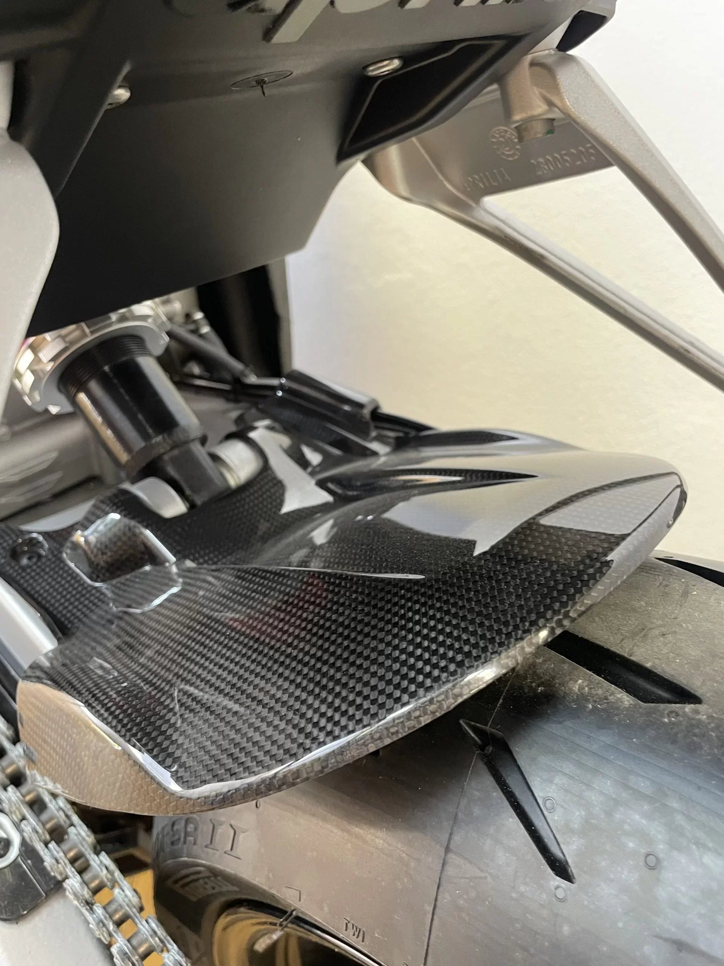APRILIA RS660 Carbon Fiber Rear Hugger