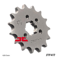JT JTF417 14T motorcycle front sprocket – main product image